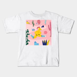 Trekking the desert Kids T-Shirt